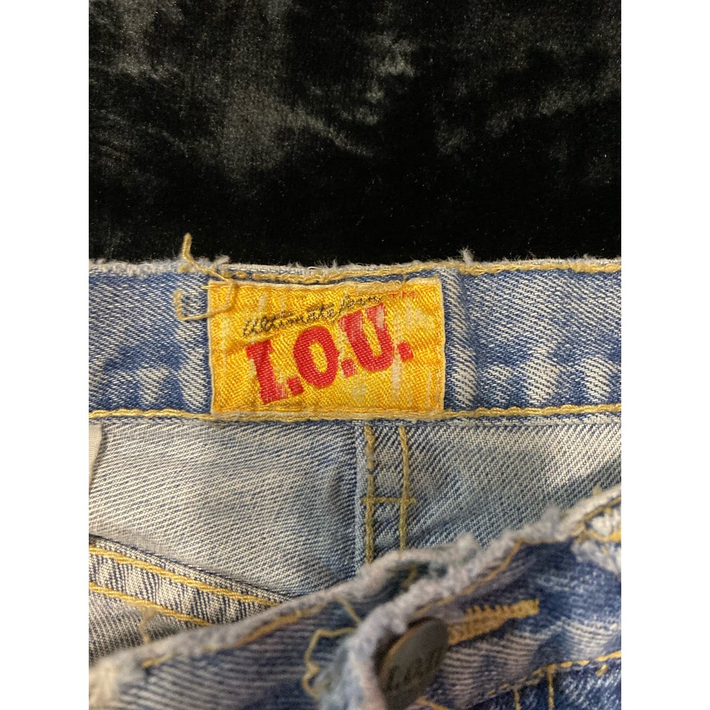 Vintage High Waisted IOU Mom Jeans